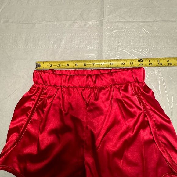 NWOT Pajama Short Set Color Red Size Small - Picture 7 of 12